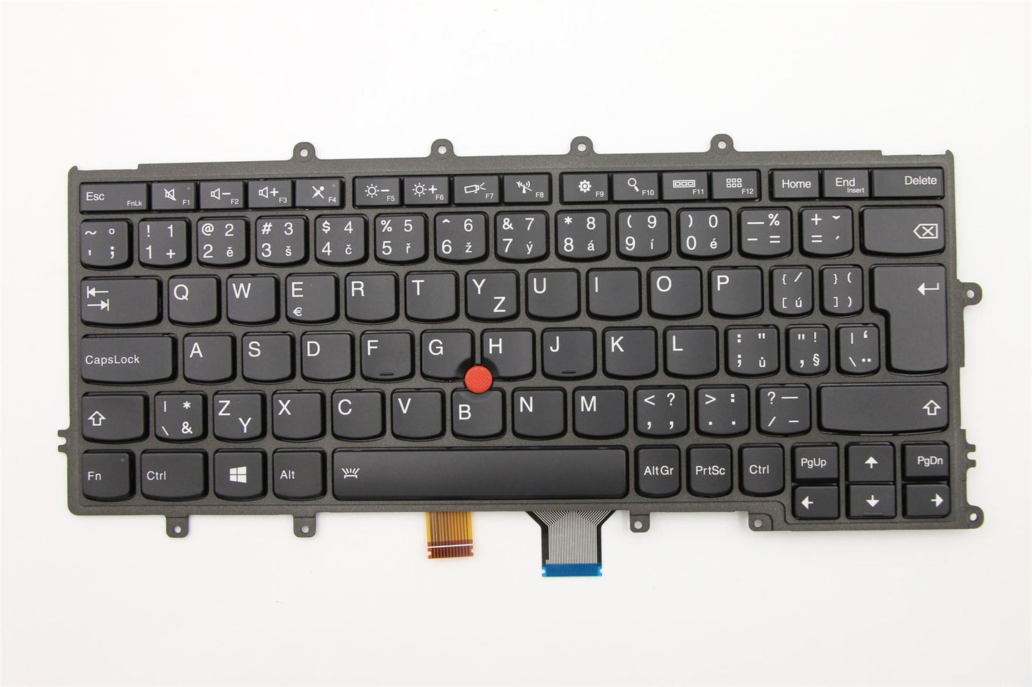 Lenovo ThinkPad X260 Keyboard Czech Black Backlit 01AV508
