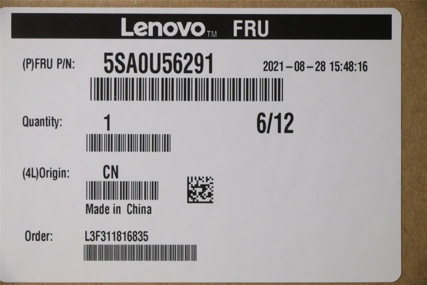 Lenovo ThinkCentre M75t Gen 2 M75s Gen 2 CPU Processor 5SA0U56291