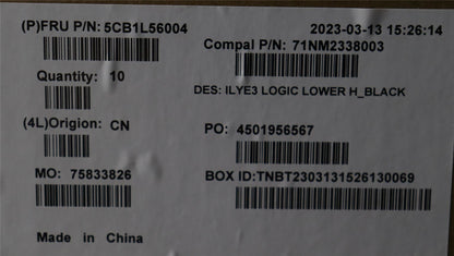 Lenovo Lower Case C 82YA ONGY H 5CB1L56004