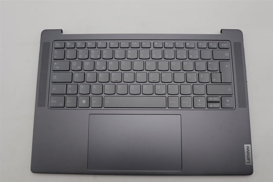 Lenovo Yoga 7 14APH8 Palmrest Cover Touchpad Keyboard German 5CB1L80285