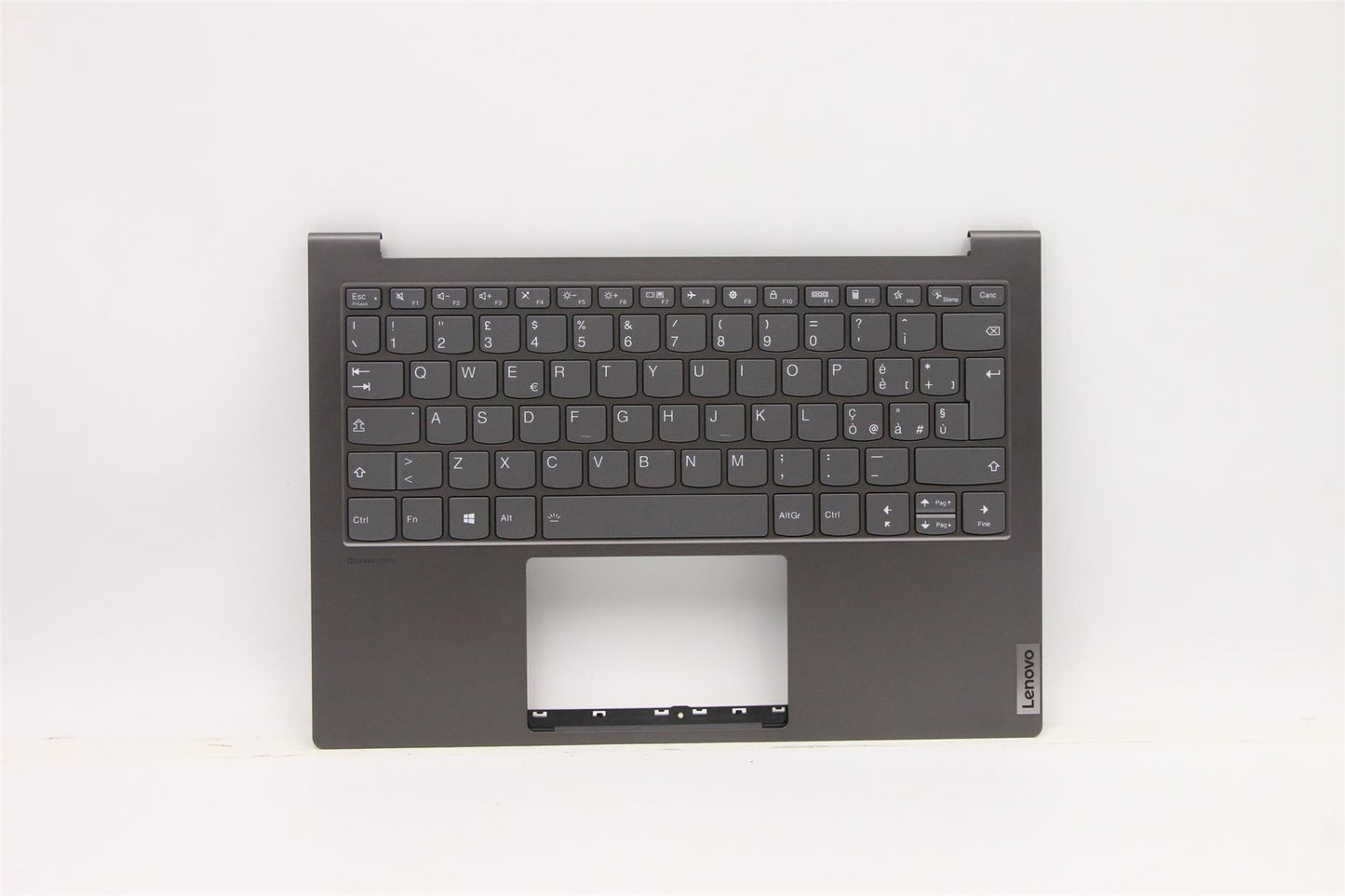 Lenovo Yoga 7-13ITL05 Palmrest Cover Touchpad Keyboard Italian Grey 5CB1B01261