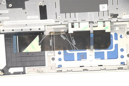 Lenovo IdeaPad 7 14IHU5 Palmrest Cover Touchpad Keyboard German Silver 5CB1C19293