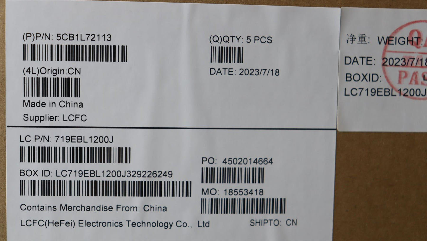 Lenovo Keyboard L82YQ Assy SWS 5CB1L72113