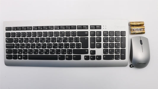 Lenovo IdeaCentre 520-24IKU 520-27ICB Wireless Keyboard Mouse Silver 00XH852