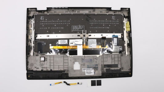 Lenovo Yoga X1 3rd Keyboard Palmrest Top Cover French Black Backlit 01LX791