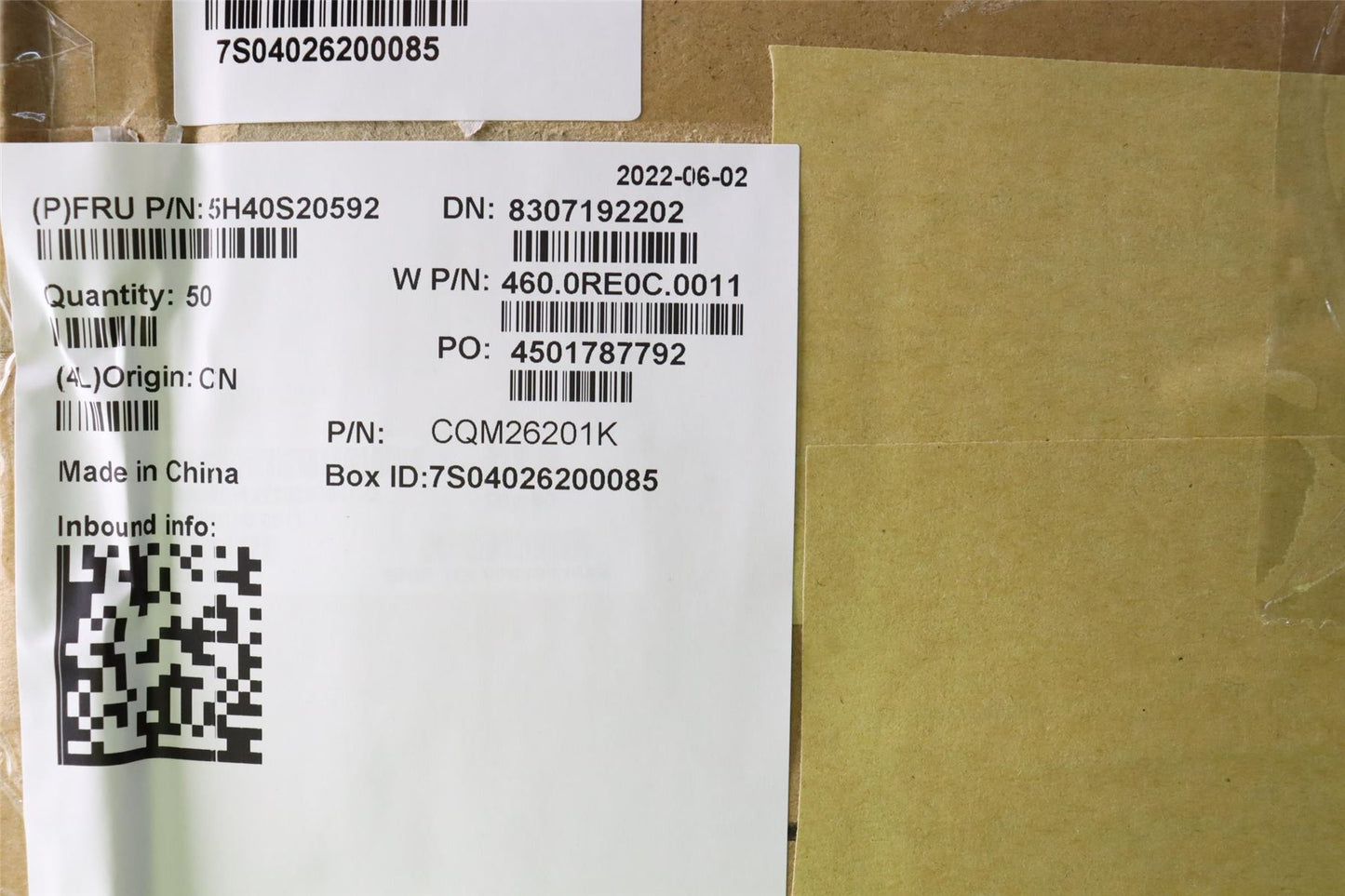 Lenovo Thermal module W 82R9 FCN 5H40S20591