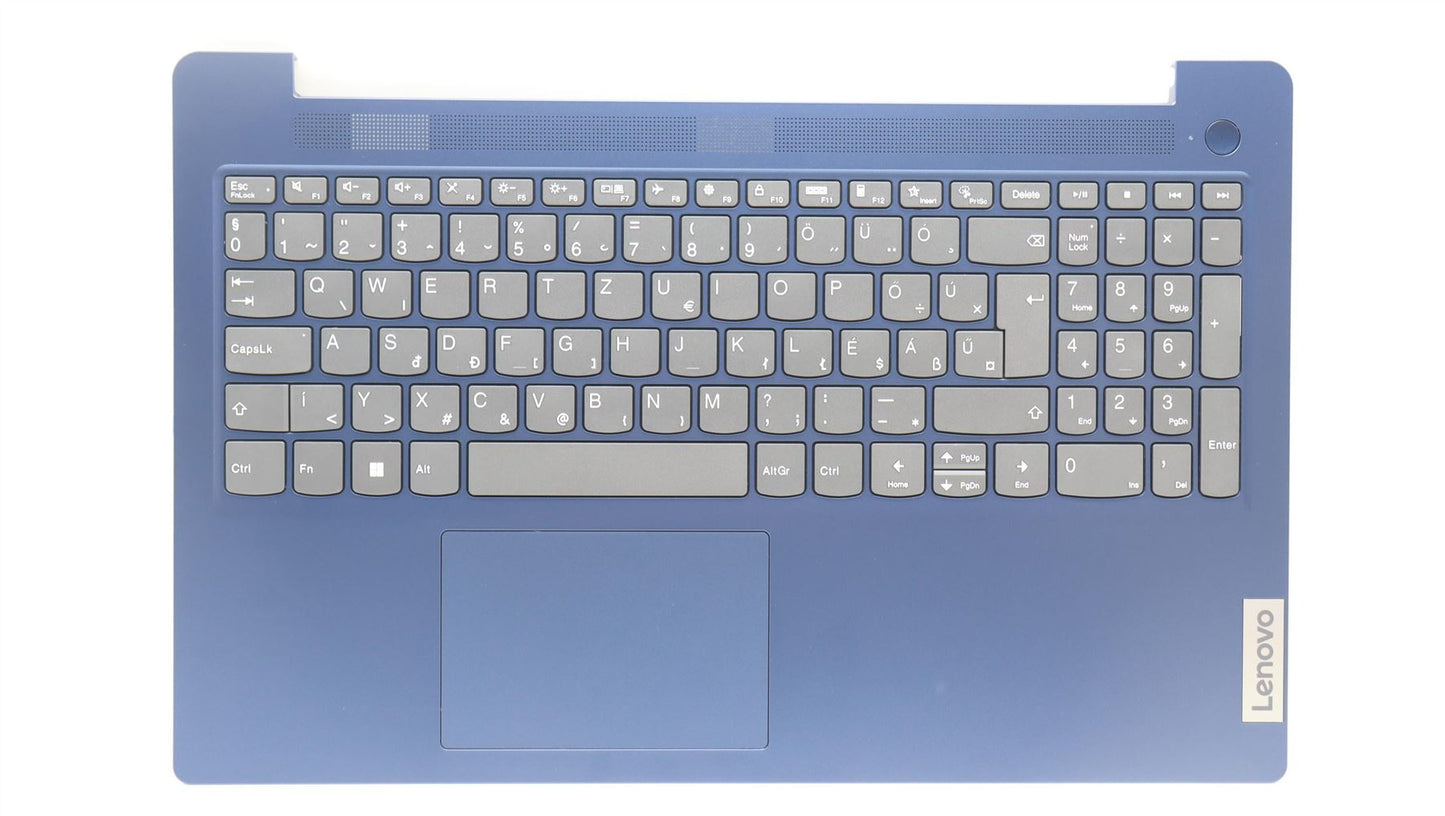 Lenovo IdeaPad 3 15AMN8 Palmrest Cover Touchpad Keyboard Hungarian 5CB1L16453