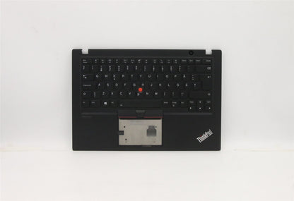Lenovo ThinkPad T14s Keyboard Palmrest Top Cover Swedish Finnish 5M10Z41326