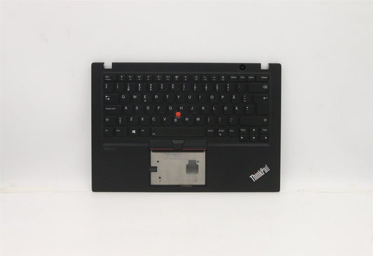 Lenovo ThinkPad T14s Keyboard Palmrest Top Cover Swedish Finnish 5M10Z41326