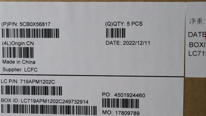 Lenovo Upper Case ASM_FR L81WC FPABDIS 5CB0X56817