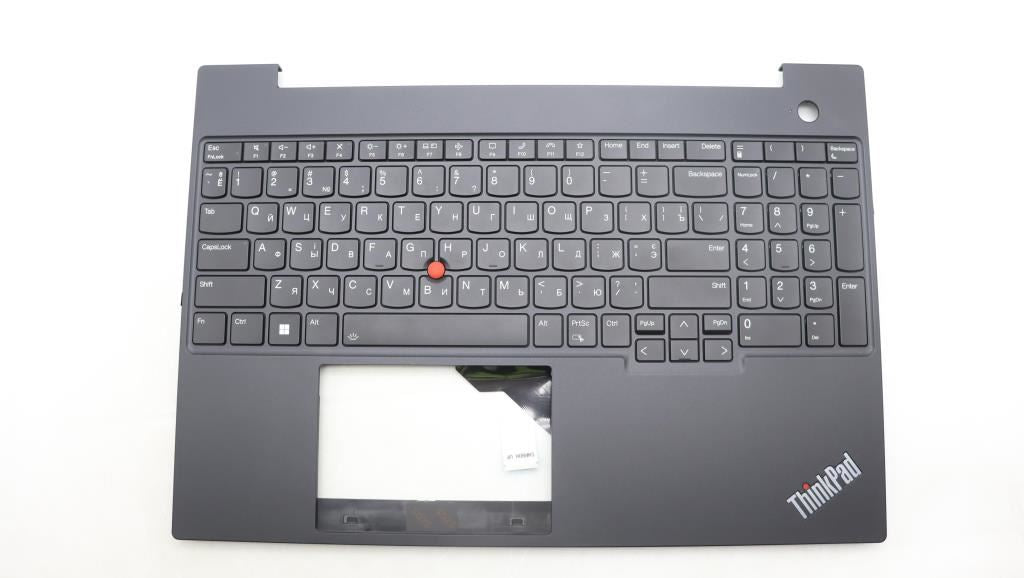 Lenovo ThinkPad E16 Gen 1 Keyboard Palmrest Top Cover Ukrainian Black 5M11J05801
