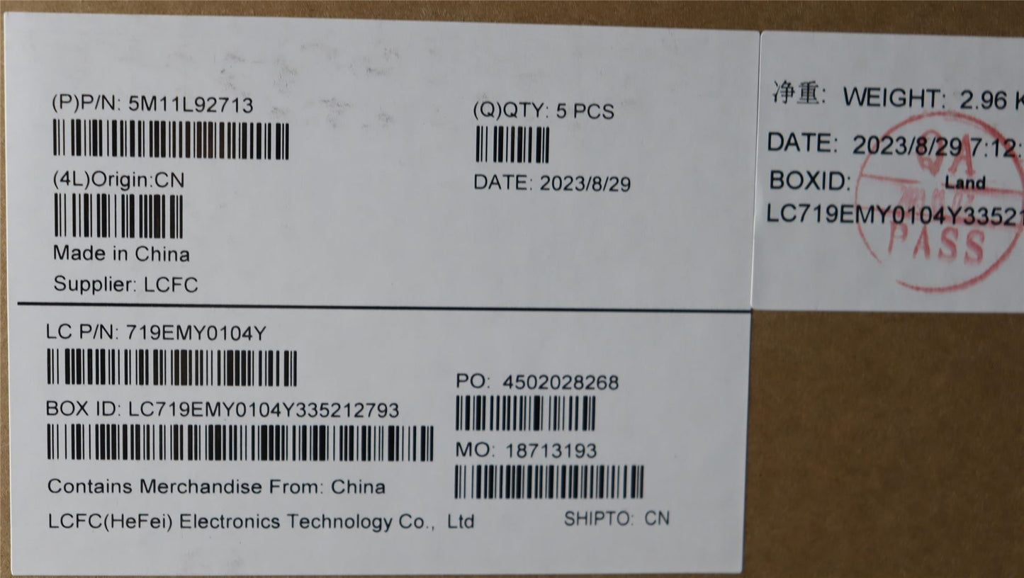 Lenovo ThinkPad E14 Gen 5 Keyboard Palmrest Top Cover Arctic Grey 5M11L92713