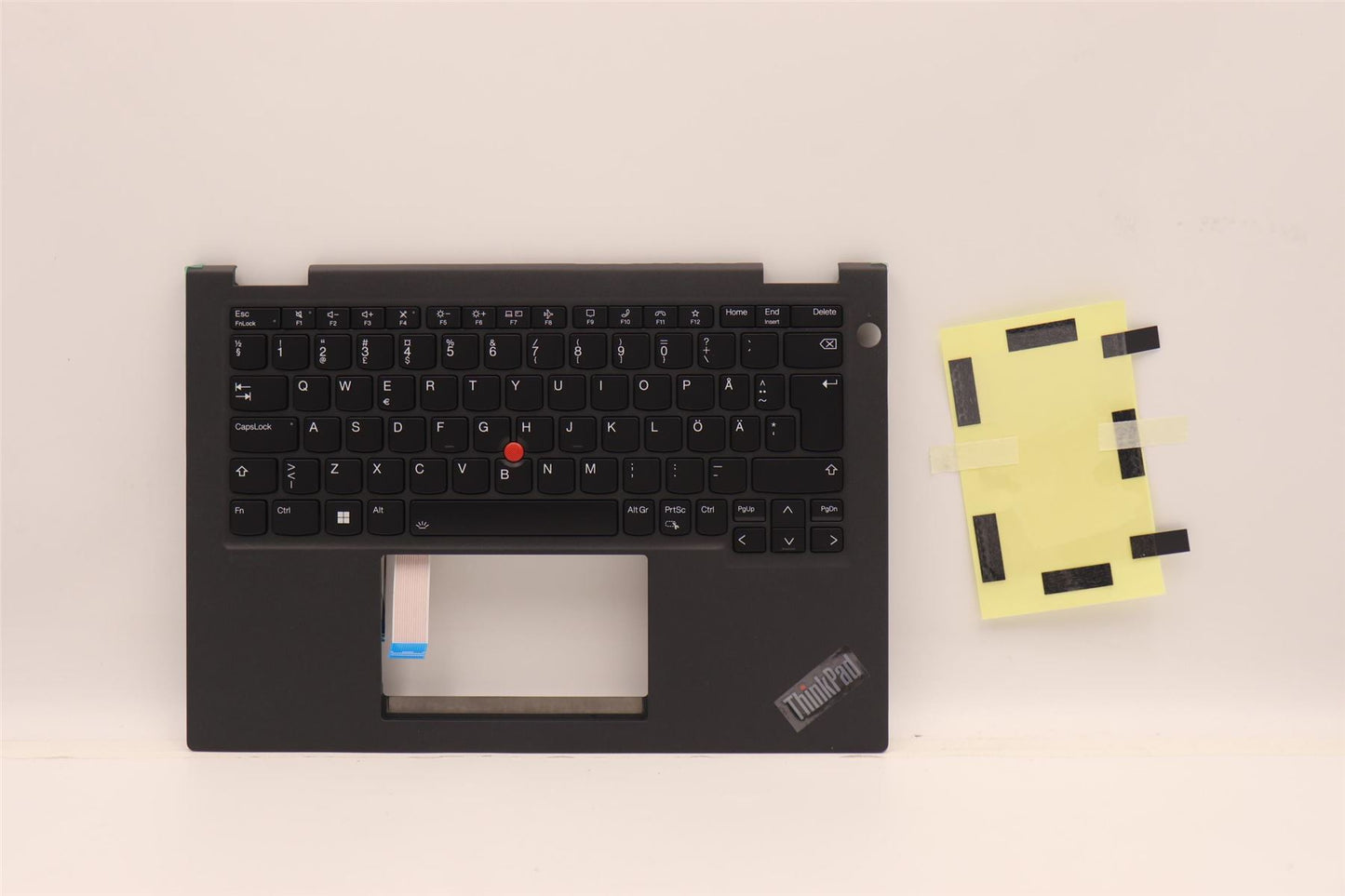 Lenovo ThinkPad X13 Gen 3 X13 Gen 2 Keyboard Palmrest Top Cover Black 5M11C18761
