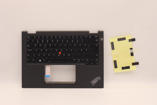 Lenovo ThinkPad X13 Gen 3 X13 Gen 2 Keyboard Palmrest Top Cover Black 5M11C18761