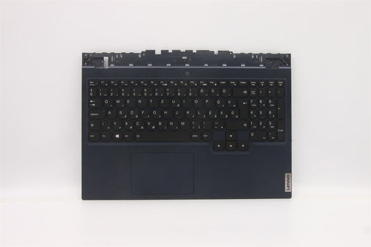 Lenovo 5 15ITH6 Palmrest Cover Touchpad Keyboard Hungarian Blue 5CB1D10913