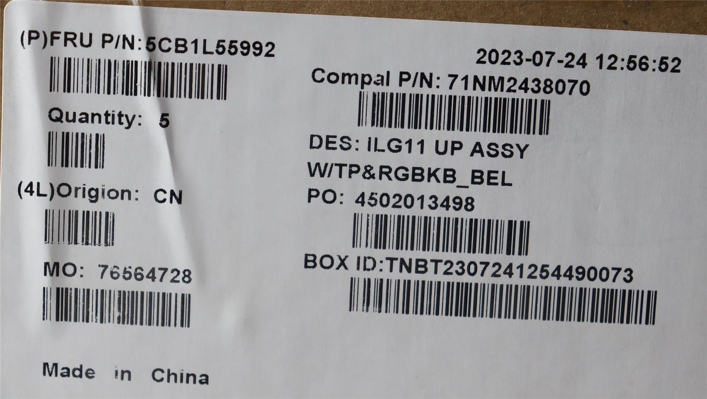 Lenovo LOQ 16IRH8 LOQ 16APH8 Palmrest Cover Touchpad Keyboard 5CB1L55992