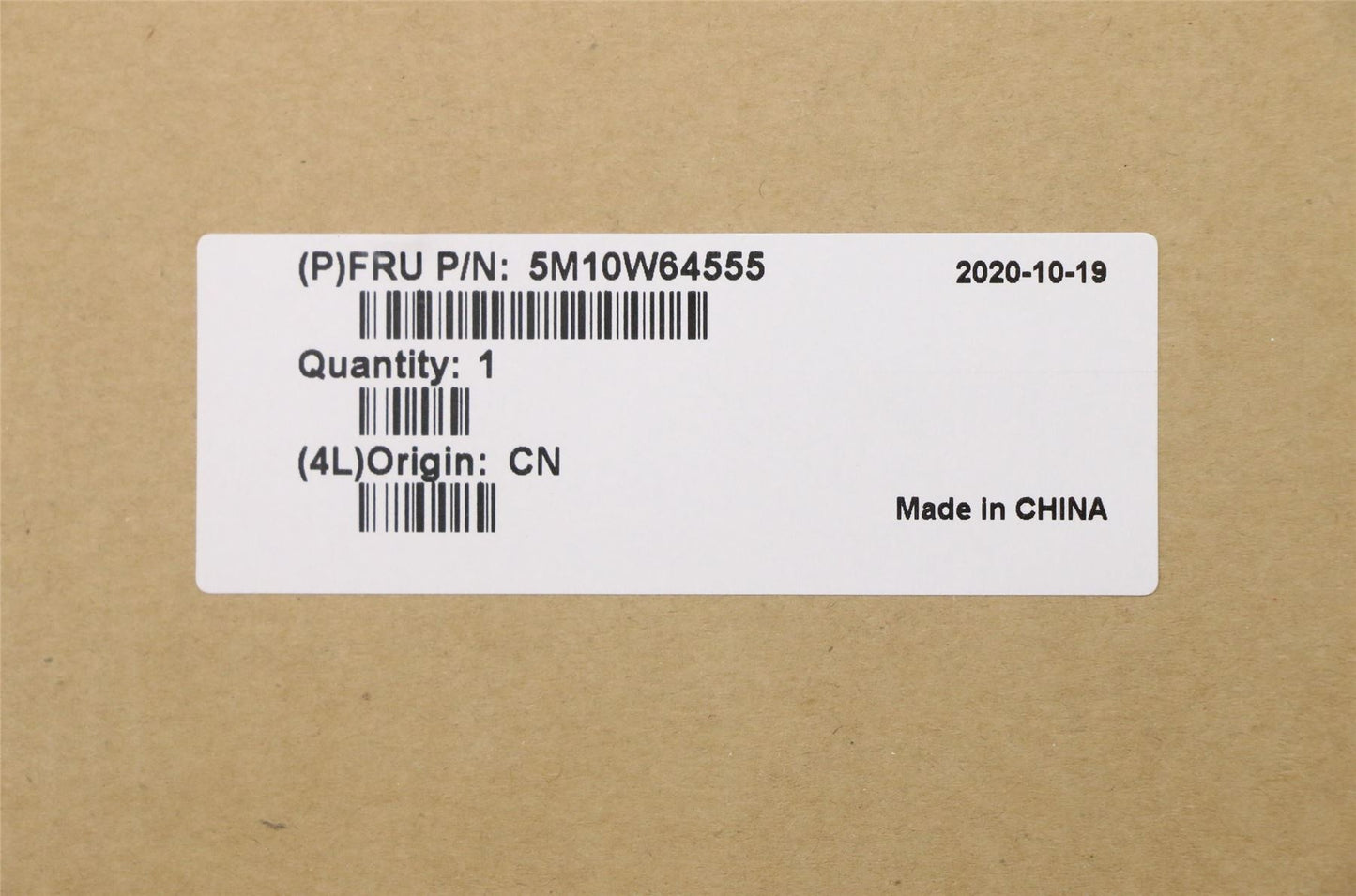 Lenovo MECH_ASM FRU ASM NBL FPR BK UK SPA 5M10W64555
