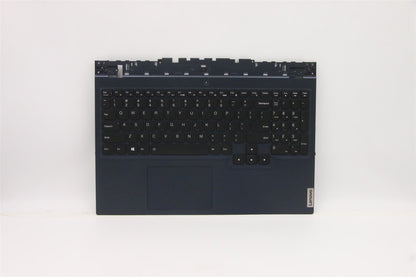 Lenovo Legion 5-15ITH6 Palmrest Cover Touchpad Keyboard US Blue 5CB1D10696
