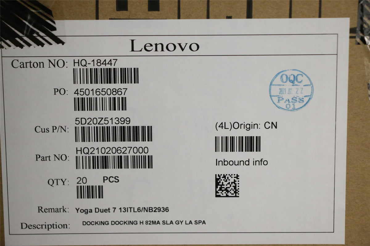 Lenovo DOCKING H 82MA SLA GY LA SPA Spanish Latin American Keyboard 5D20Z51399