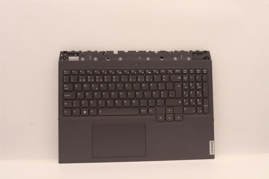 Lenovo 5 16ARH7H Palmrest Cover Touchpad Keyboard Portuguese Backlit 5CB1H71020
