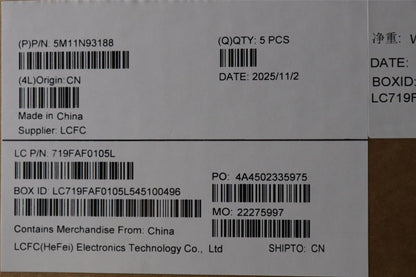 Lenovo MECH_ASM BL KB BK WW JPN PMX 5M11N93190