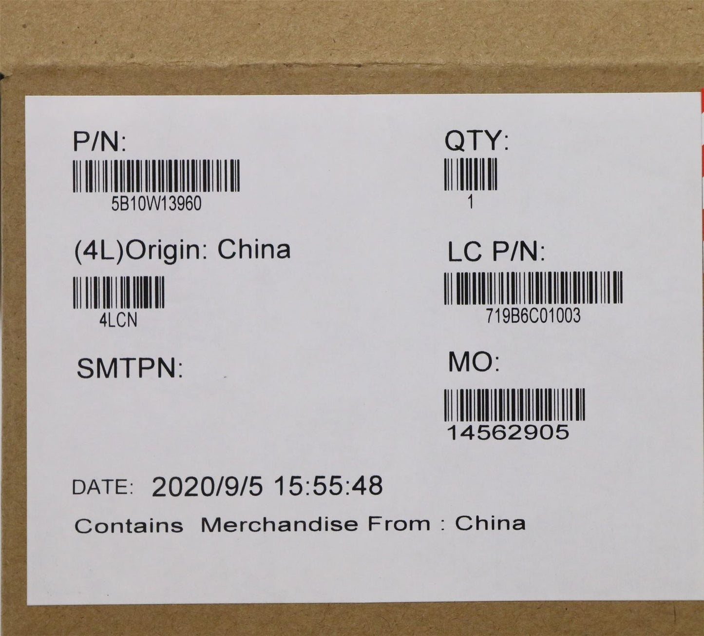 Lenovo ThinkPad P15v 3 T15p 3 Battery 11.52V 68Wh 5B10W13961