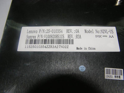 Lenovo JME N2VL 84KEY ORGBLA KBD US English Keyboard 25010354
