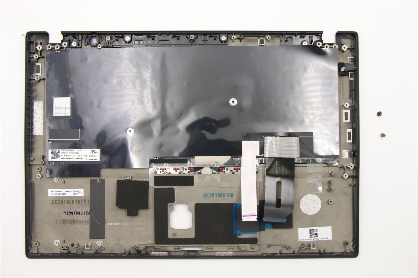 Lenovo MECH_ASM Ccov,ARA,BLKBD,FPR,BK,LTN 02HM273