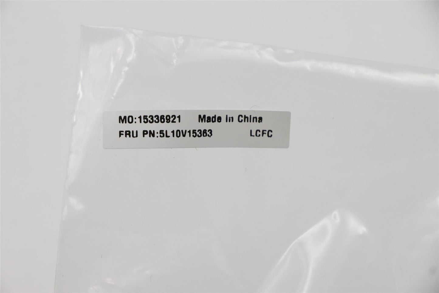 Lenovo LABEL FRU Mars2.0 System LBL Kit Black 5L10V15363