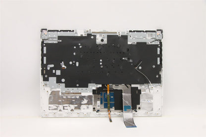 Lenovo 5 16ACH6H Palmrest Cover Touchpad Keyboard UK White 5CB1C14919