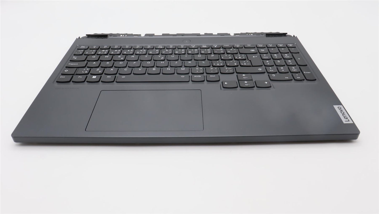Lenovo Legion 7 16IRX8H Palmrest Cover Touchpad Keyboard Grey 5CB1L09900