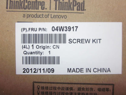 Lenovo Carbon X1 1st Screw Screws Set Kit 04W3917