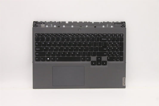 Lenovo 5 16ITH6H Palmrest Cover Touchpad Keyboard US Slate Grey 5CB1D05233