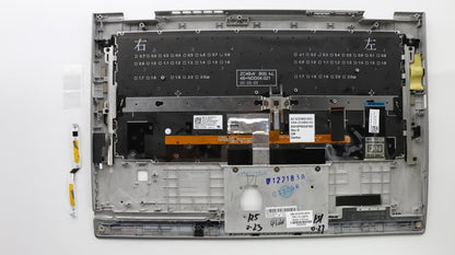 Lenovo ThinkPad X1 3rd Gen Palmrest Cover Keyboard Slovenian Silver 01LX975