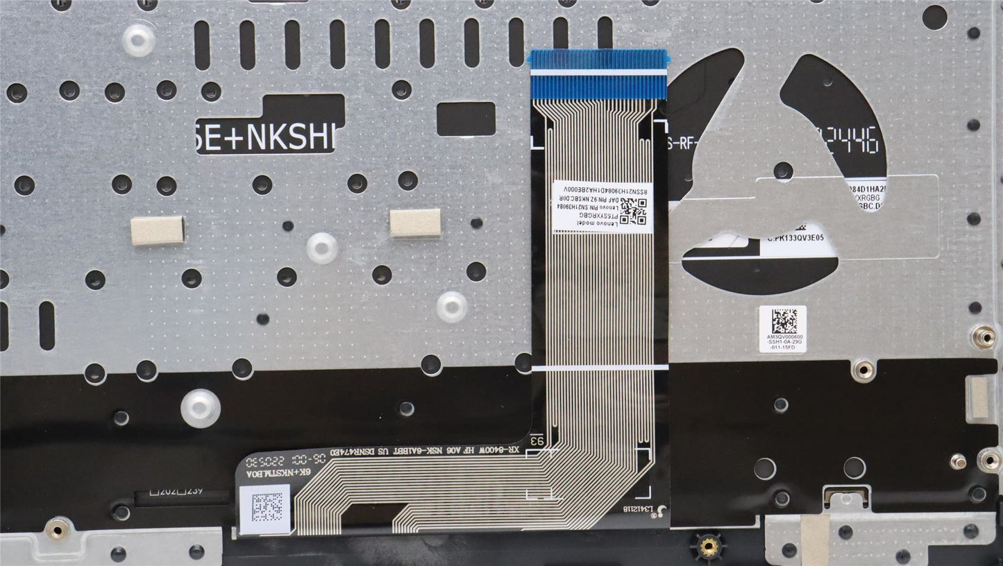 Lenovo IdeaPad 3 15ARH7 Palmrest Cover Touchpad Keyboard Russian 5CB1J50972