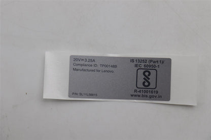 Lenovo LABEL LABEL FRU Jing Intel FRU label 5L11H70978