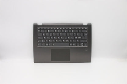 Lenovo Yoga 530-14IKB Keyboard Palmrest Top Cover Nordic Platinum 5CB0R08693