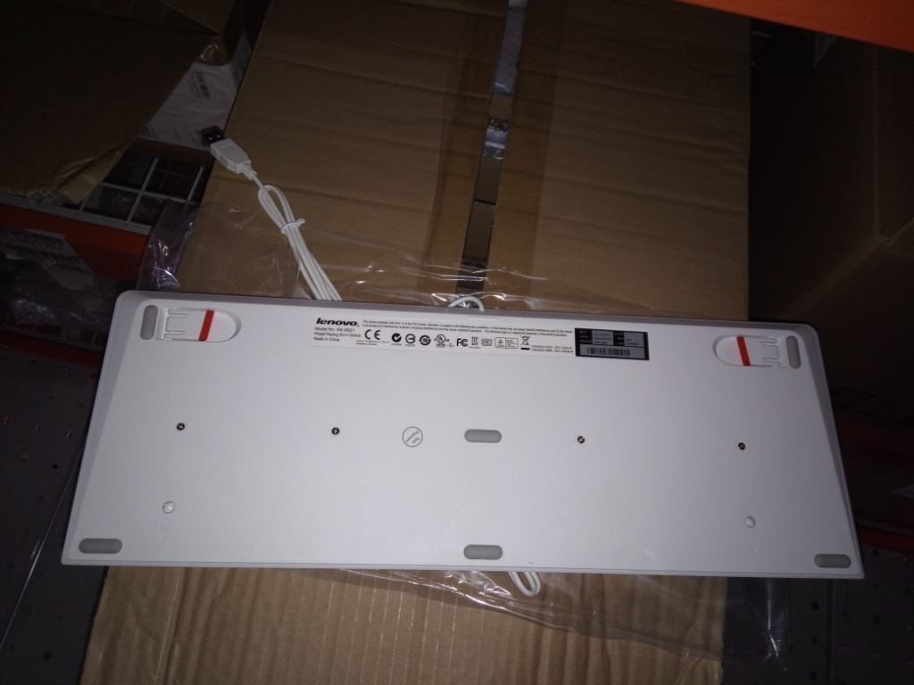 Lenovo Slim USB KB N L-W_IC Keyboard 00XH412