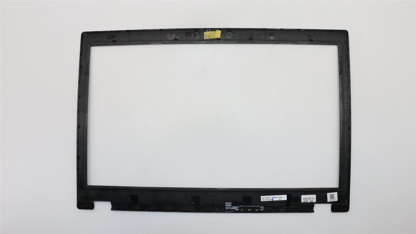 Lenovo ThinkPad P51 Bezel front trim frame Cover Black 01HY703