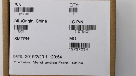 Lenovo ThinkPad X13 X390 Smart Card Fingerprint Cable 02HL050