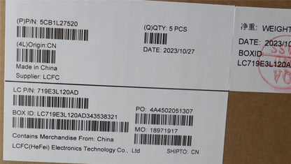 Lenovo IdeaPad 3 15AMN8 Palmrest Cover Touchpad Keyboard Nordic 5CB1L27520