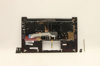 Lenovo Yoga 7-14ITL05 Palmrest Cover Keyboard Czech Slovakian Red 5CB1B05316