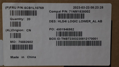 Lenovo Lower Case C 82XD AL AB 5CB1L10769