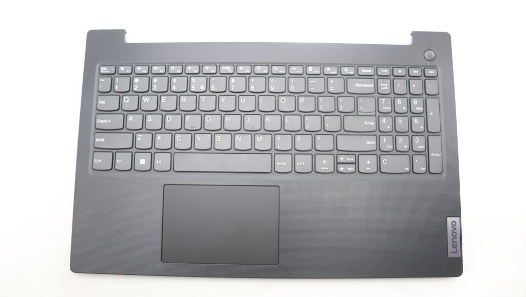 Lenovo V15 G4 IAH Palmrest Cover Touchpad Keyboard US Europe Black 5CB1M48899