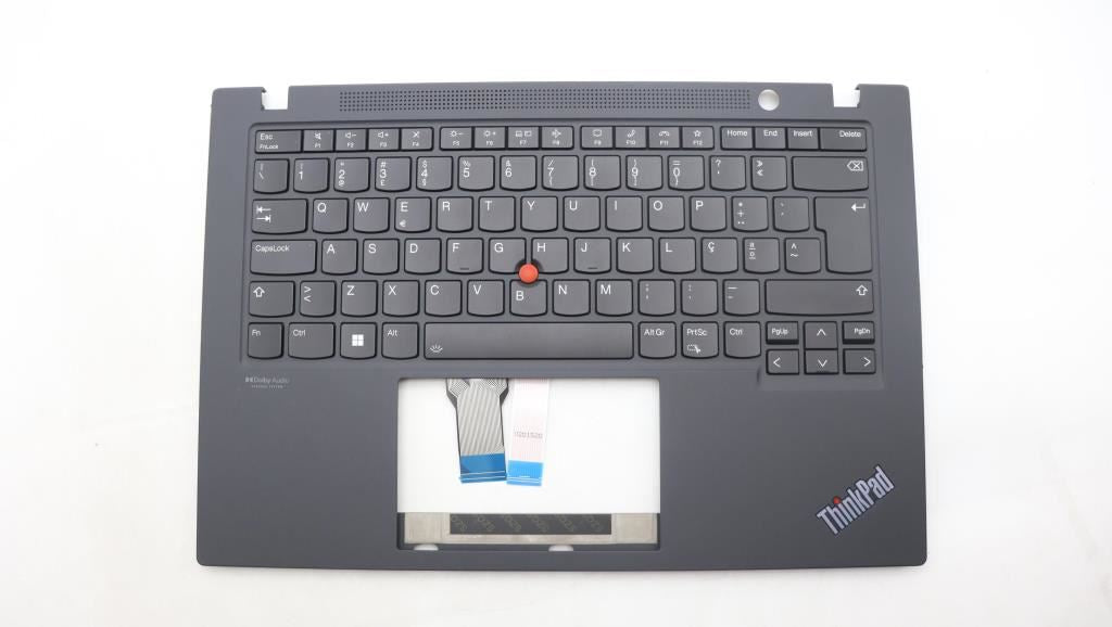 Lenovo ThinkPad T14s Gen 2 Keyboard Palmrest Top Cover Portuguese 5M11F24628
