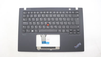 Lenovo ThinkPad T14s Gen 2 Keyboard Palmrest Top Cover Portuguese 5M11F24628