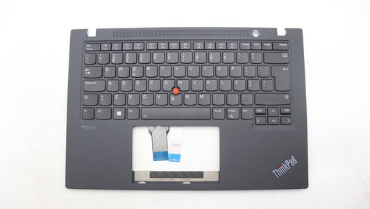 Lenovo ThinkPad T14s Gen 2 Keyboard Palmrest Top Cover Portuguese 5M11F24628