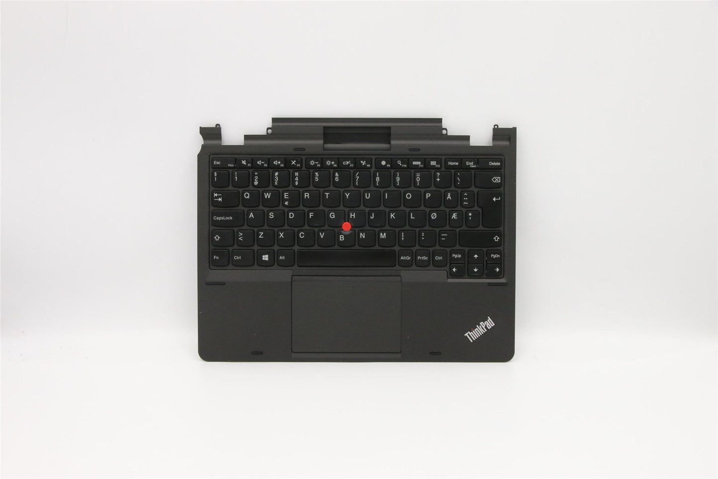 Lenovo ThinkPad Helix Palmrest Cover Touchpad Keyboard Norwegian Black 04X0641