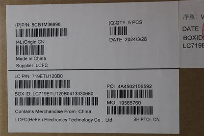 Lenovo COVER Upper Case ASM_BEL L 83ERFB NBL 5CB1M36696