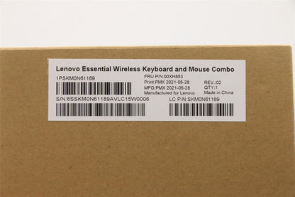 Lenovo WL KM Calliope SR TC/ENG 00XH853